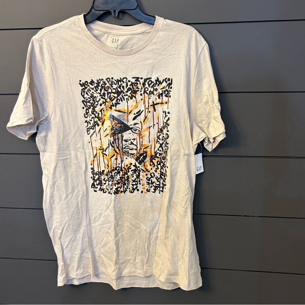 Gap Men’s Tee size medium new with tags Collective Black History Month